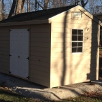 8x14 Gable with LP lap siding